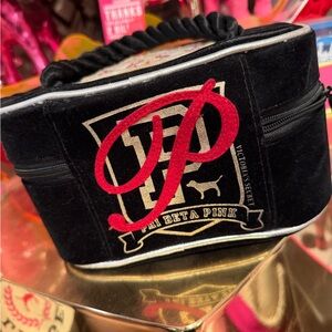 PINK Victoria's secret RARE TRAIN CASE